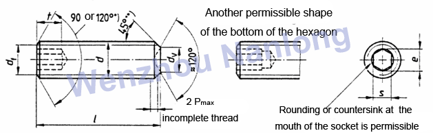 DIN 916 - Socket Set Screws With Cup Point